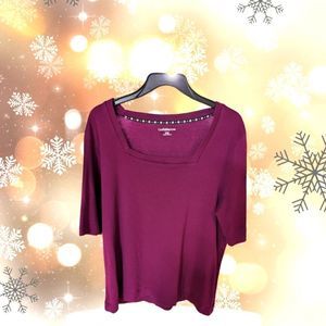 Croft&Barrow Ladies Top XXL